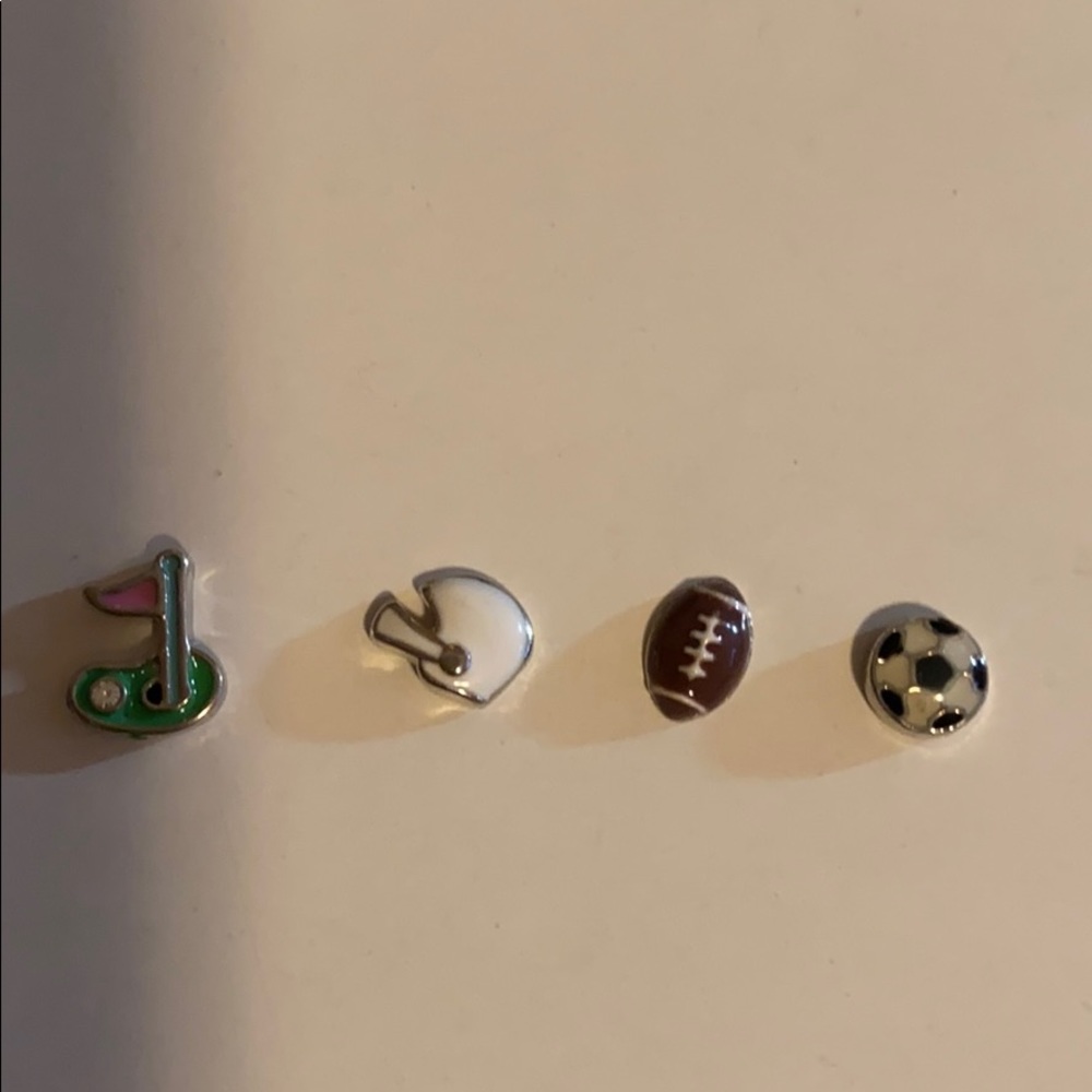Origami Owl Sports Charms (4)